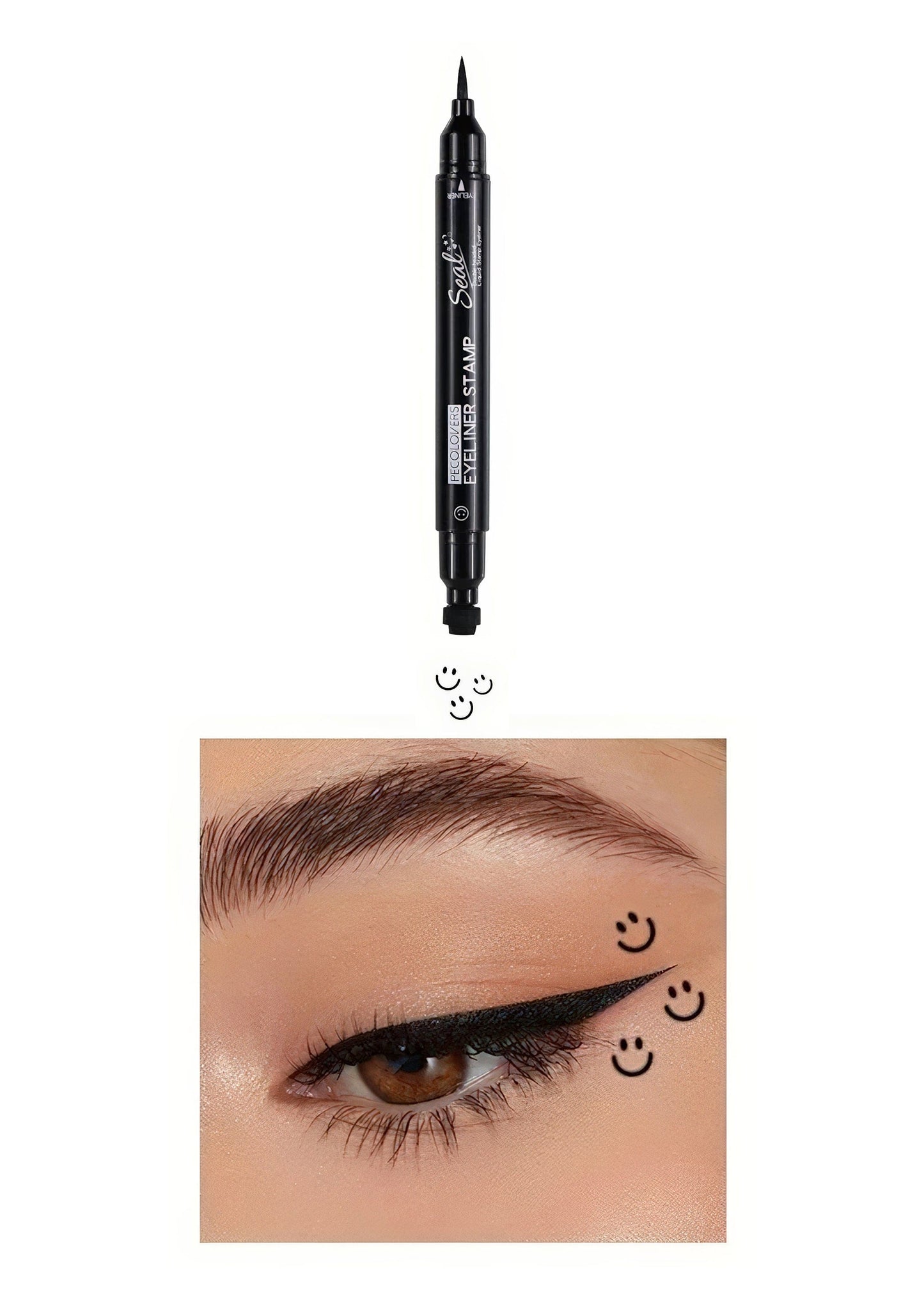 Eyeliner Noir Dual | Smiley