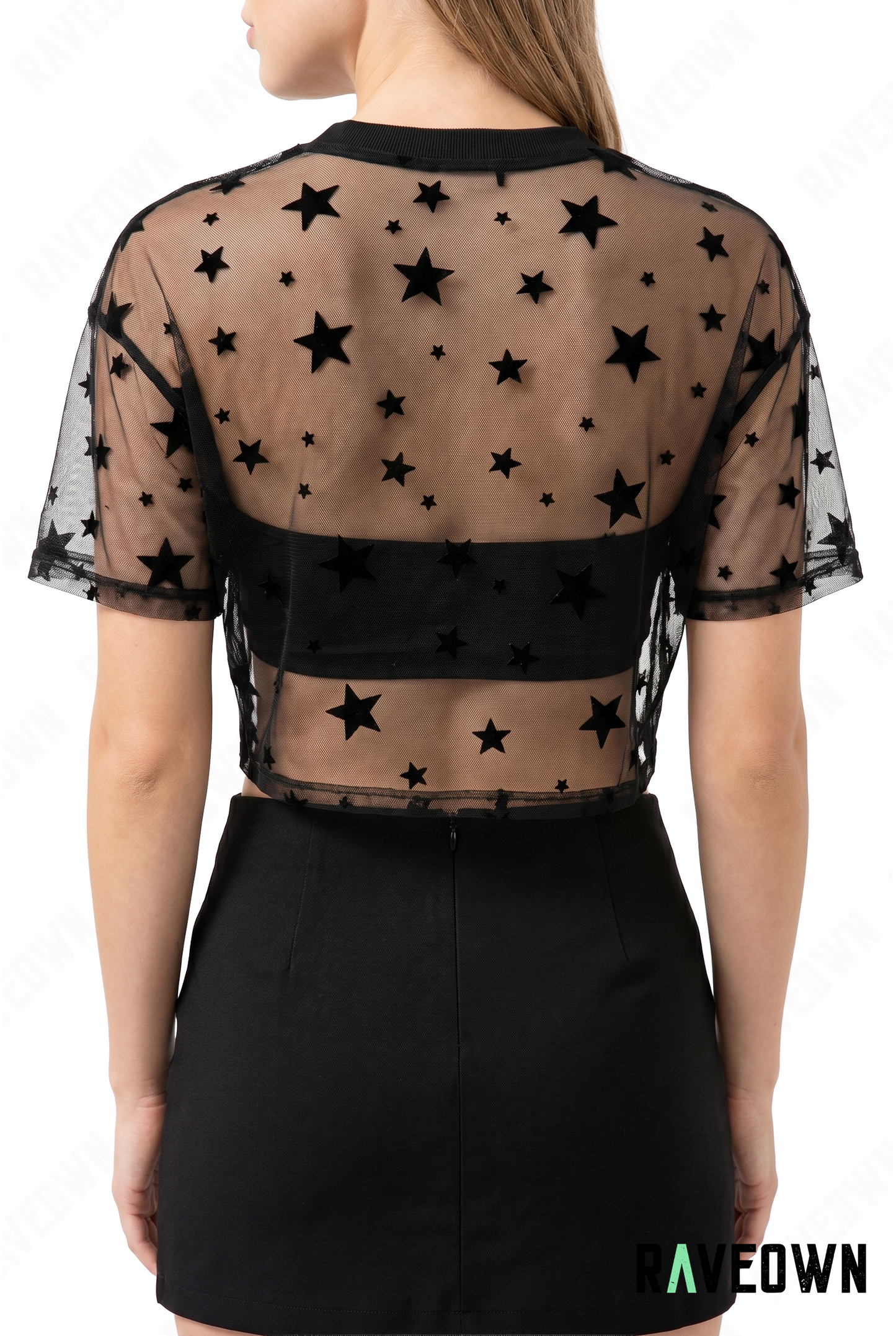 Crop Top Femme Étoiles | RÆVA