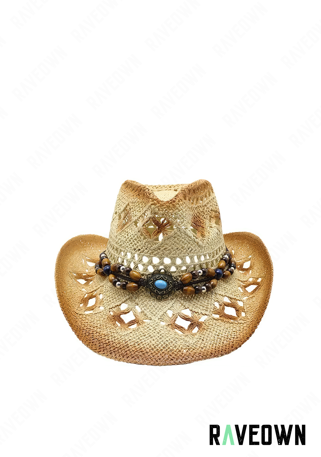 Chapeau Cowboy en Paille | Hippie BOHO