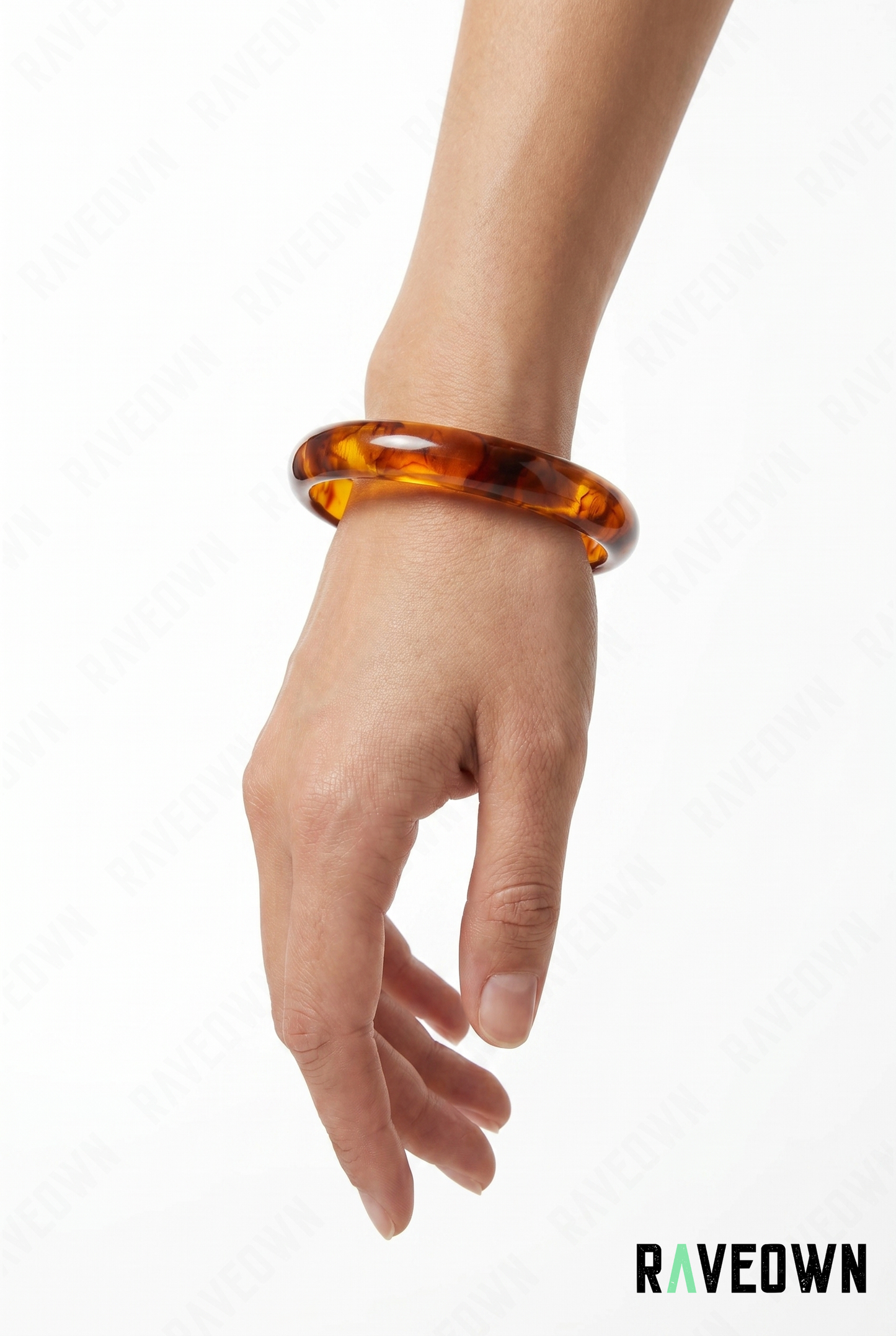 Bracelet Jonc Femme Caramel