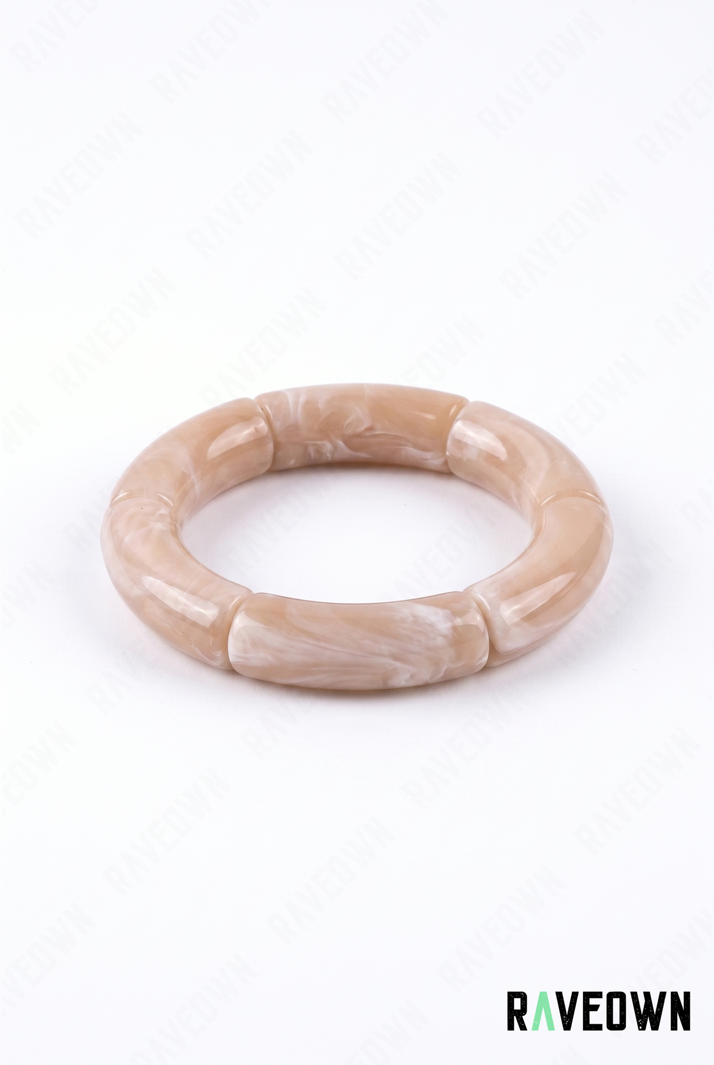 Bracelet Beige Rosé Marbré