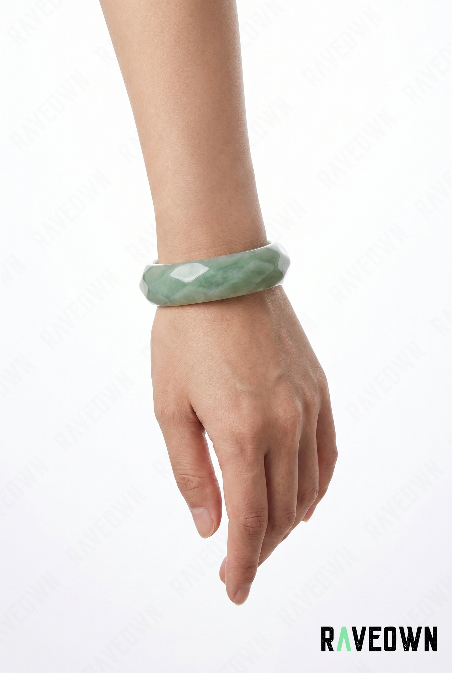 Bracelet Jonc Femme Vert | Nektra