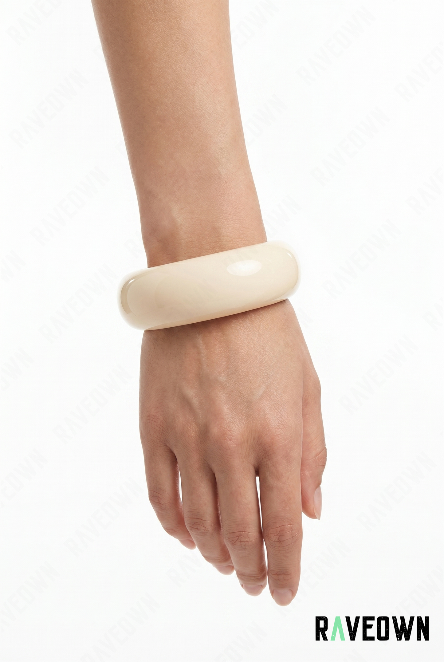 Bracelet Jonc Femme Blanc | Boho Chic