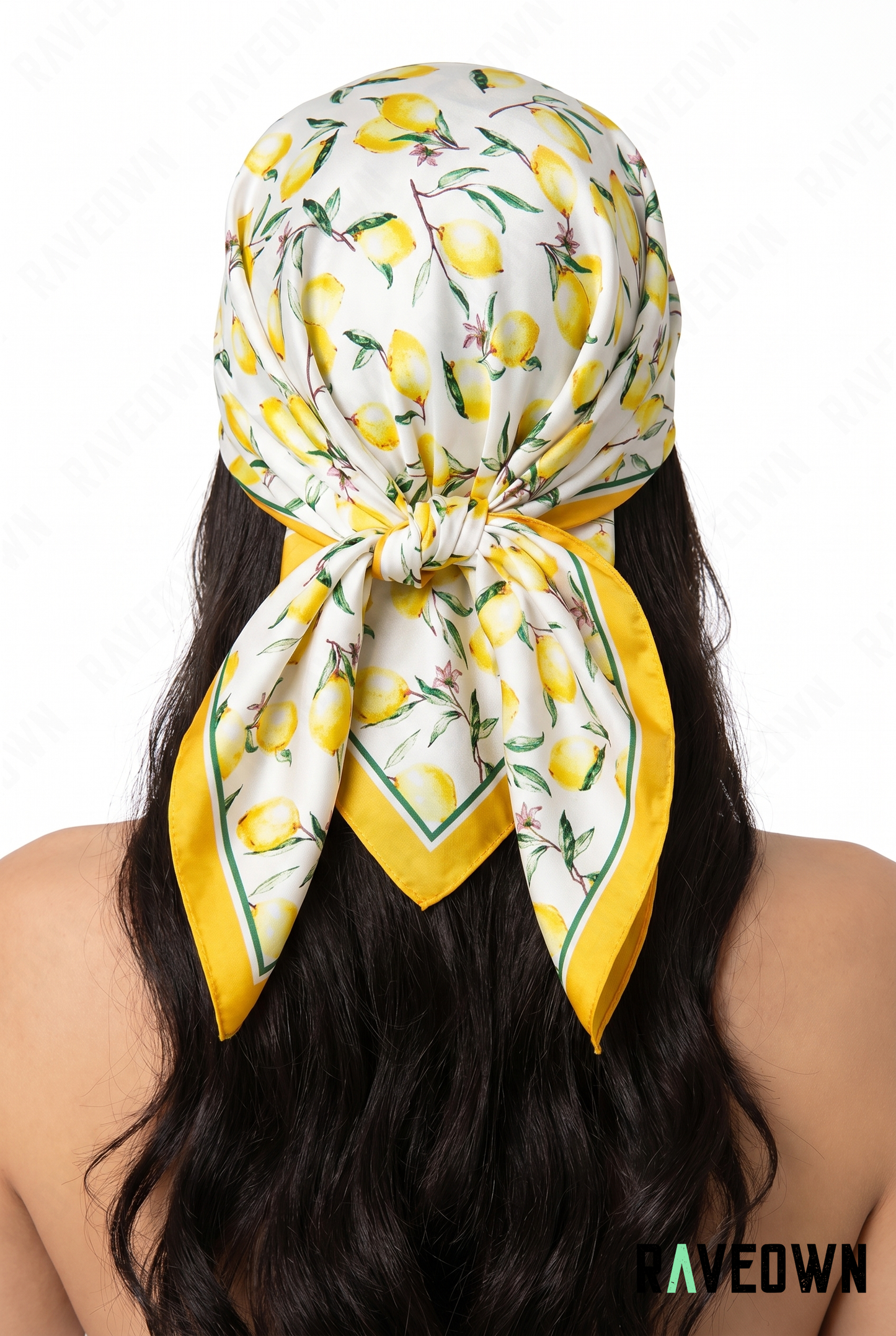 Grand Foulard Citrons