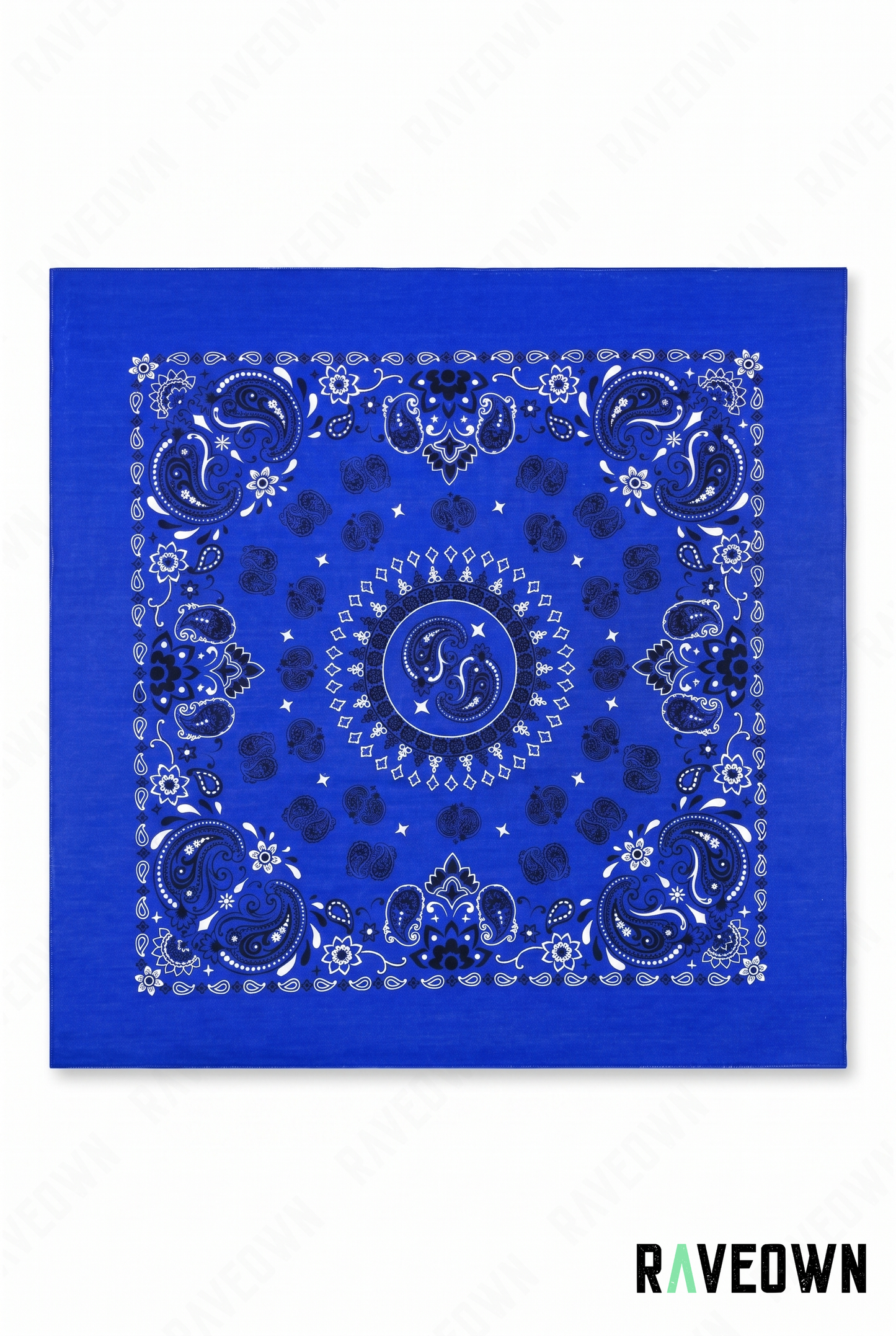 Grand Bandana Paisley – Motif Circulaire | Maüra