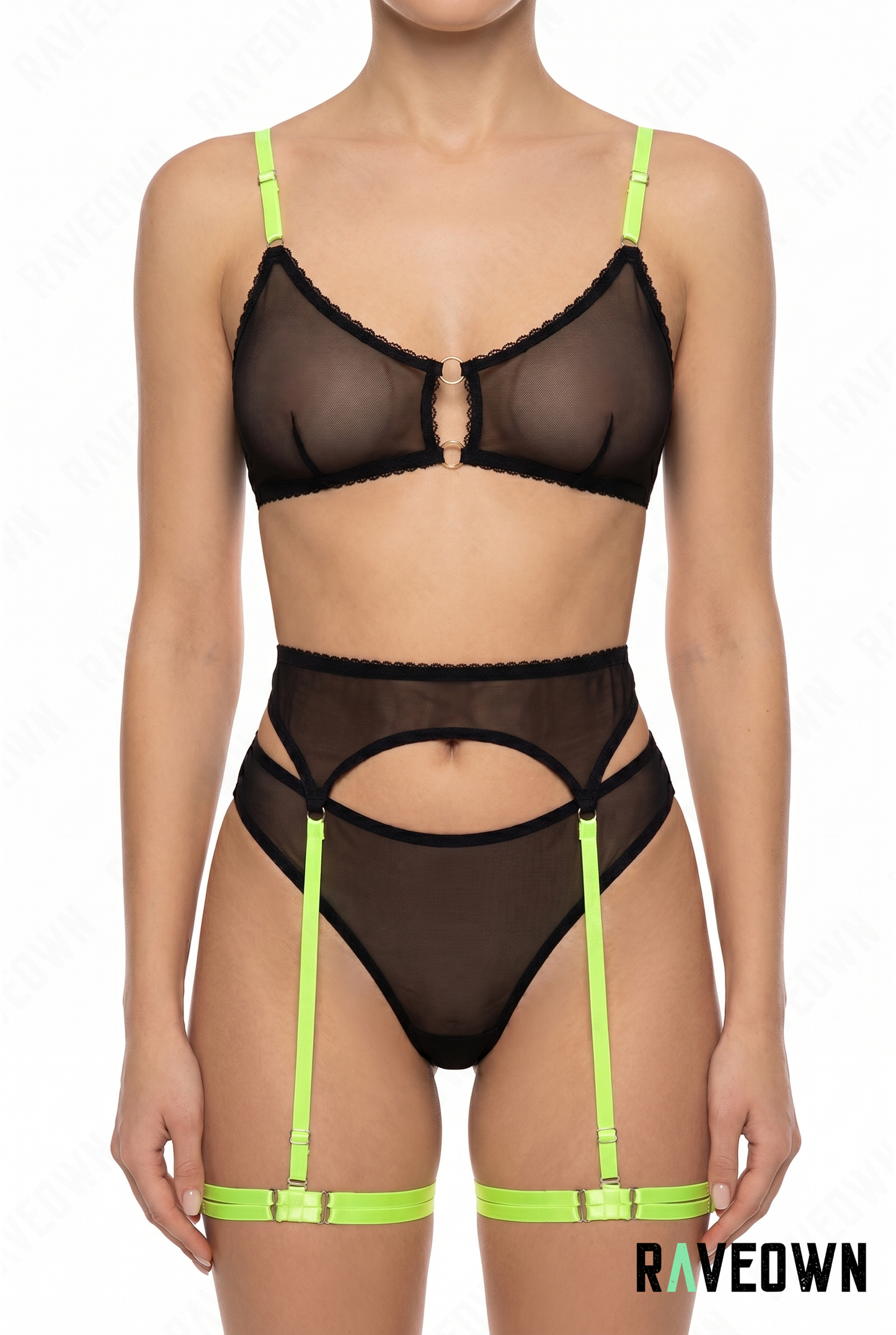 Lingerie Filet Porte-Jarretelles | RÆVA