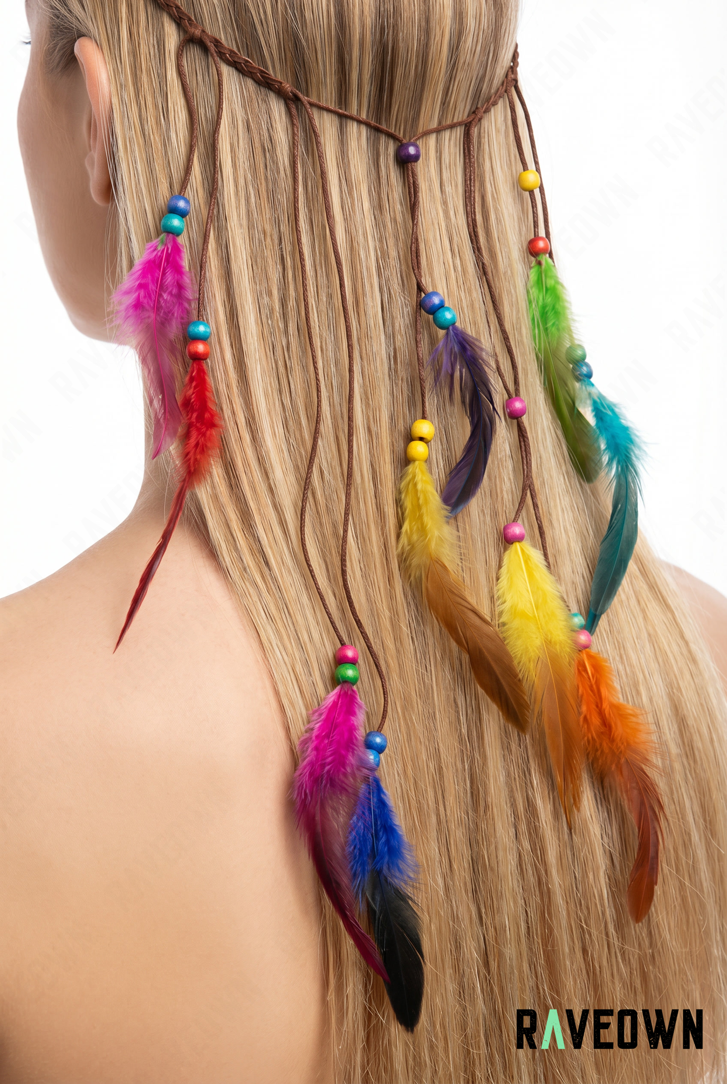 Plume Cheveux – Attrape-Rêves Coloré Vif Boho | Solvaï