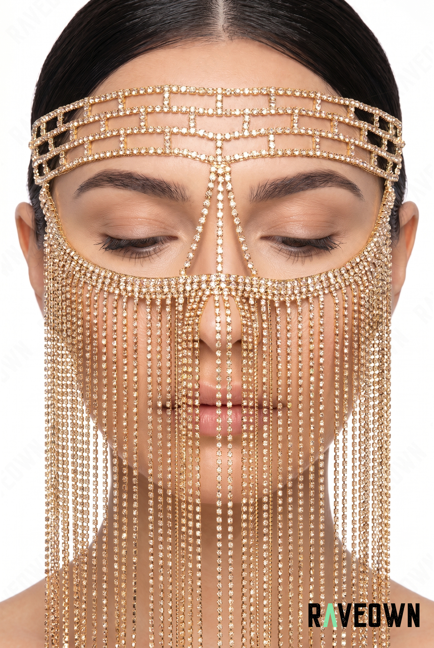 Headband Strass – Voile Franges Large Festival | Nomadix