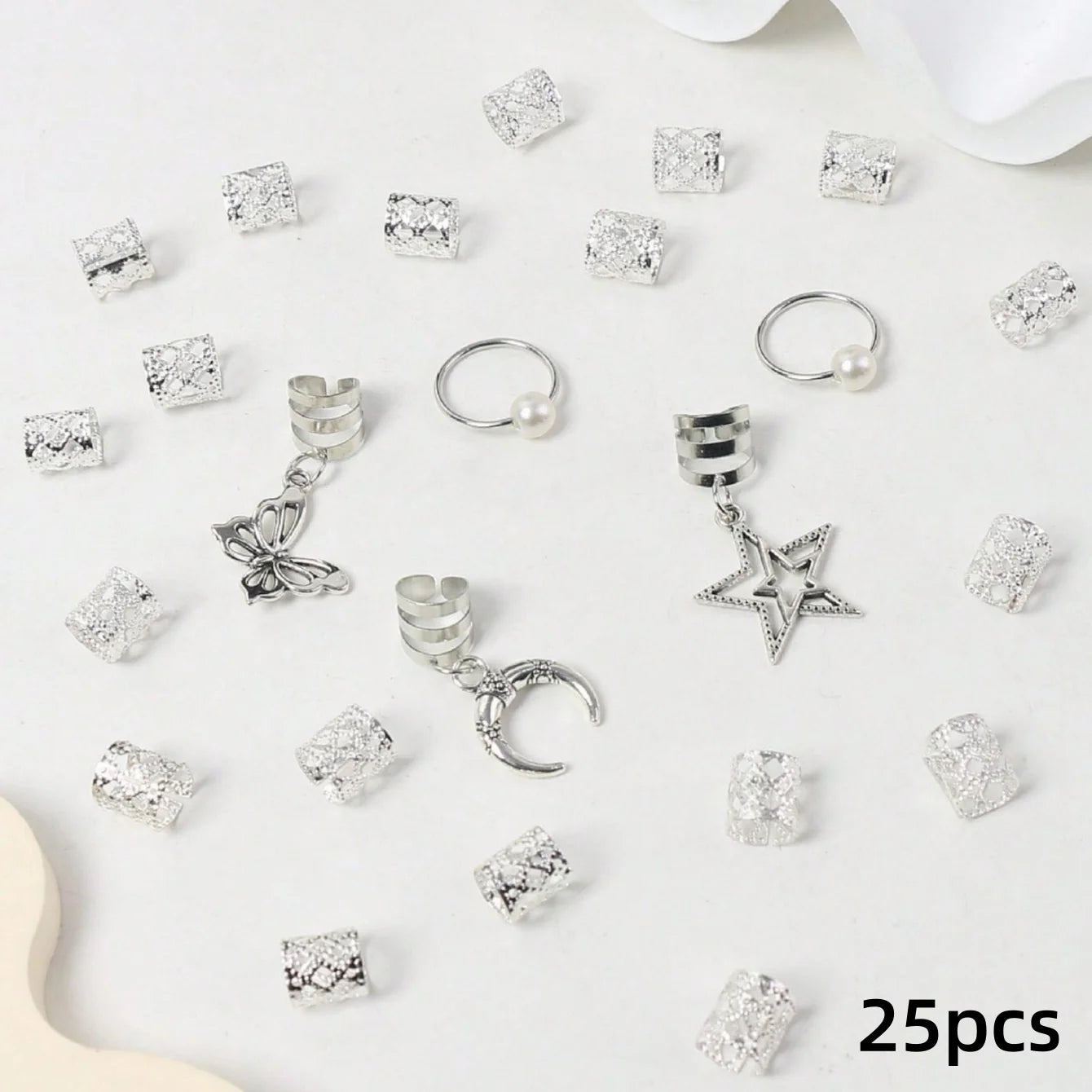 Bijou Cheveux – Set 25p Lune Étoile | Maüra
