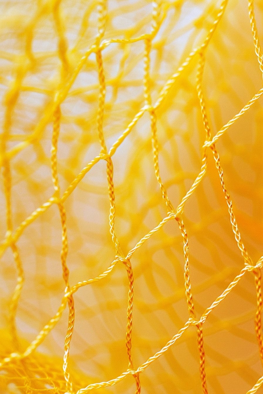 Collant Résille | Taille 4 - Petit Jaune / 4