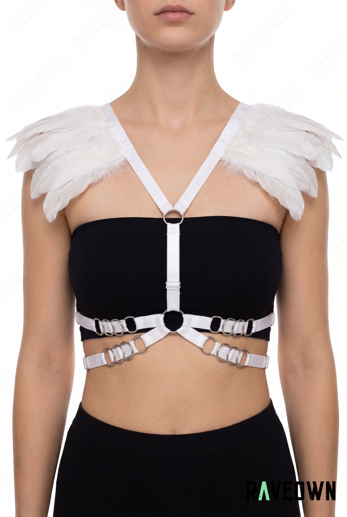 Haut Bustier Plume | Mystic Temple