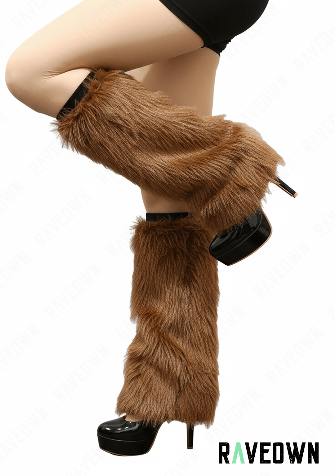 Jambière fausse fourrure | Rave.In.Fur