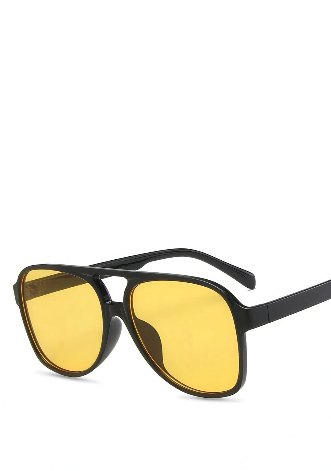 Lunette Vintage K6 Noir et Jaune