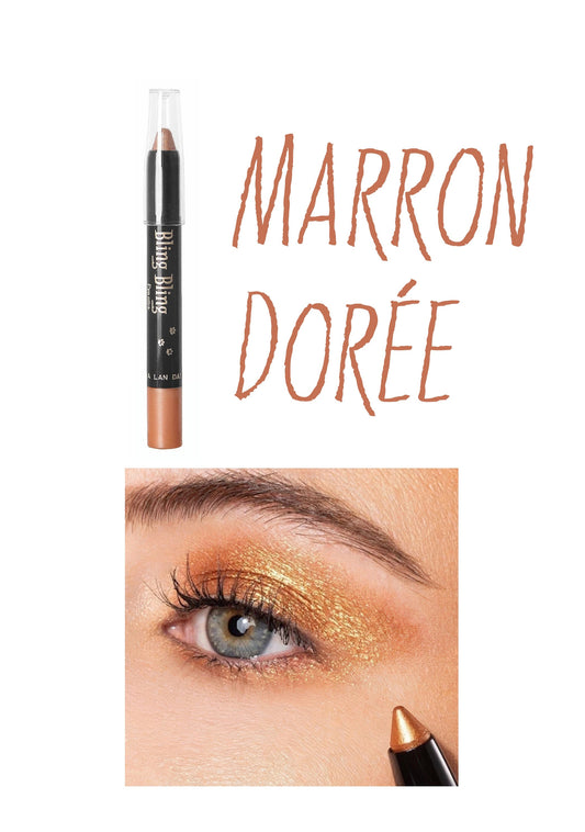 Ombre à paupières Nacrées | Marron Dorée