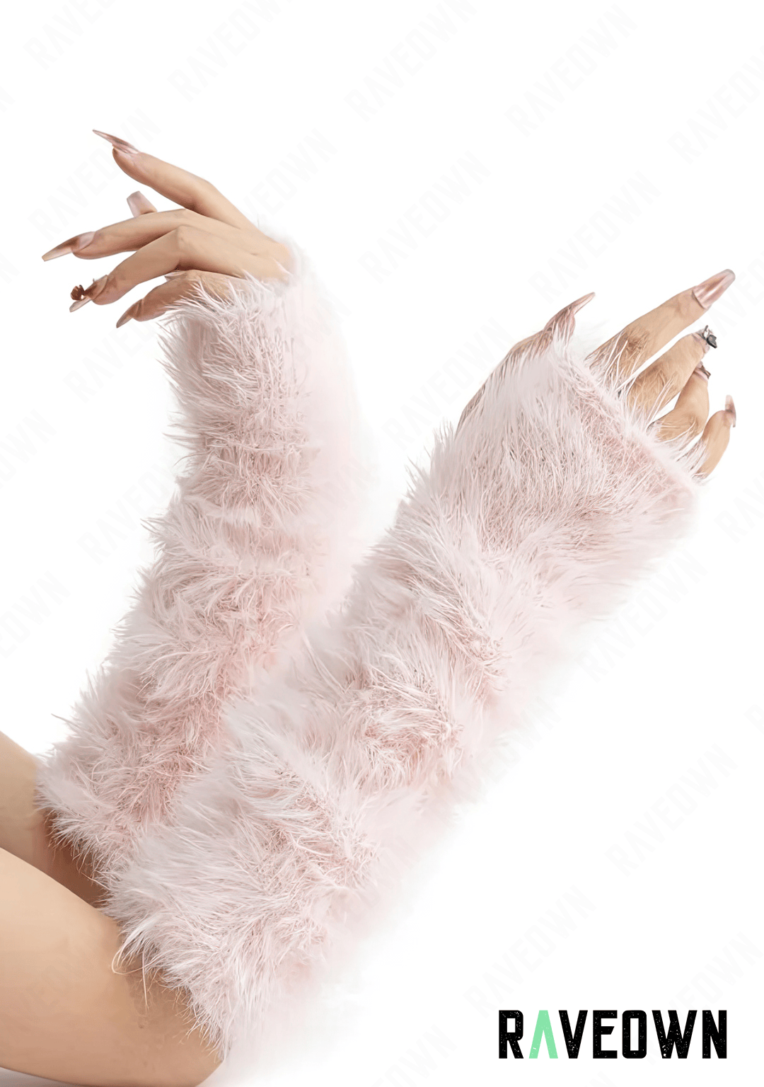 Mitaines Longues Fourrures | Rave.In.Fur