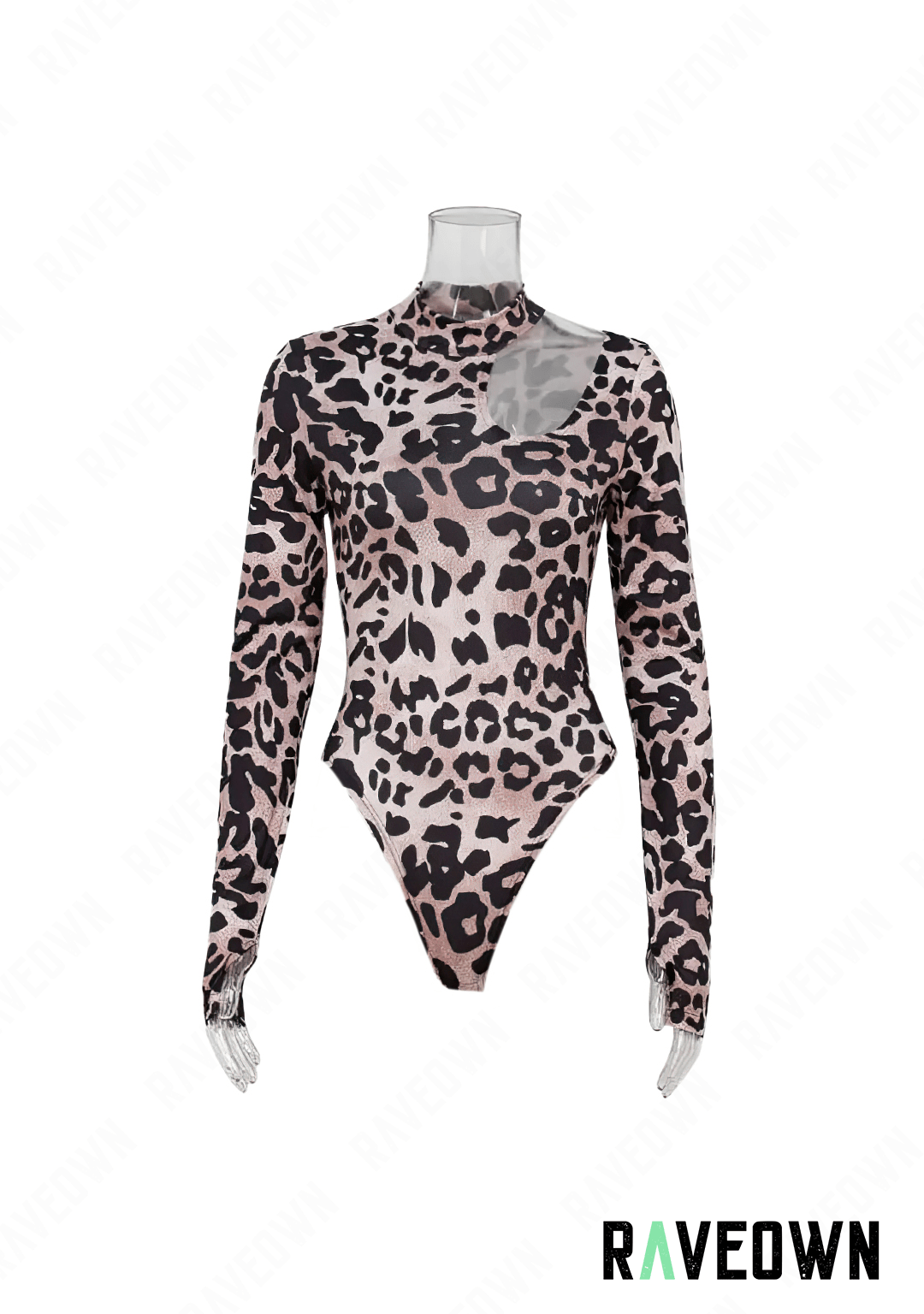 RAVEOWN | Body à découpe Léopard | Sauvage
