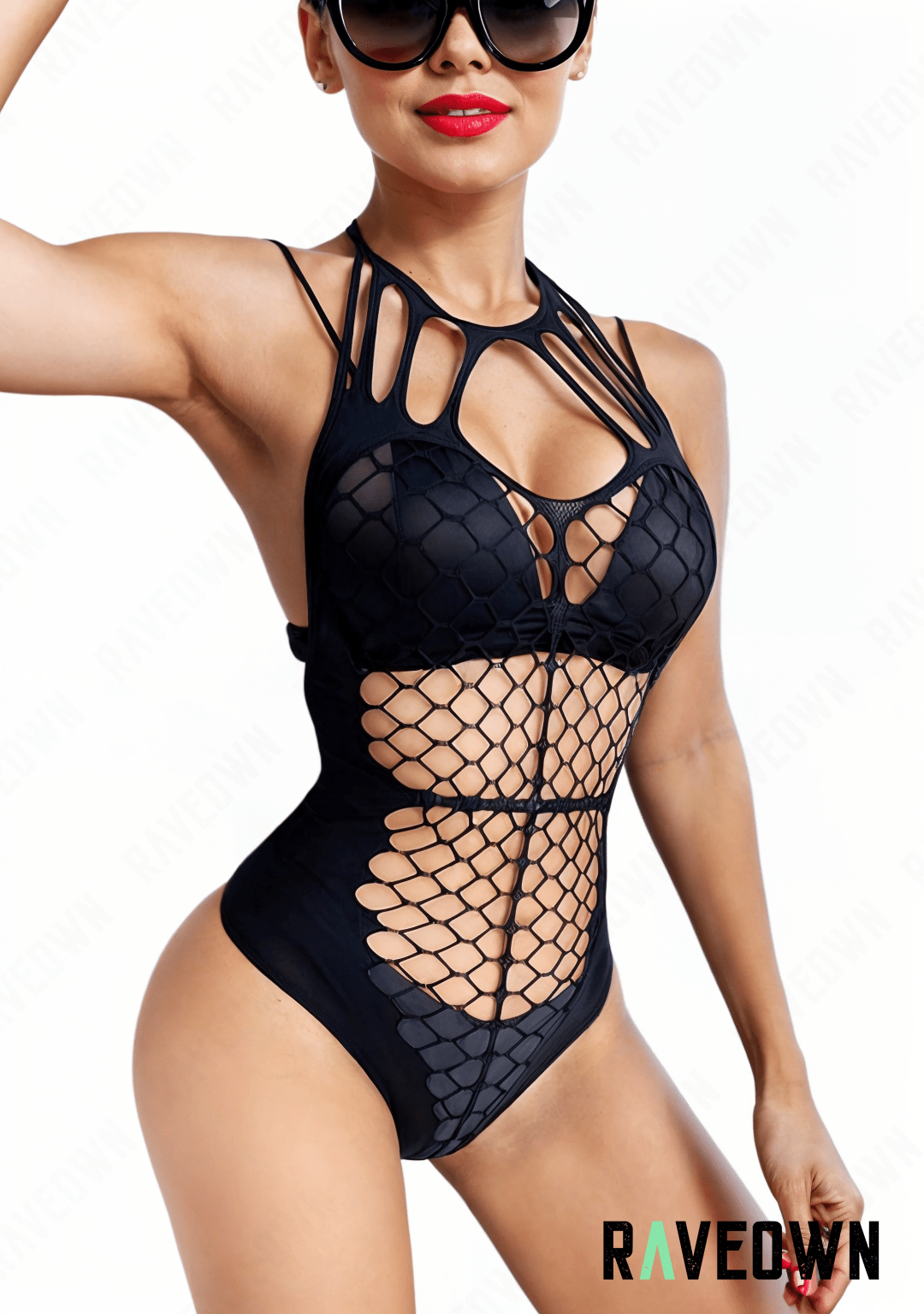 RAVEOWN | Body Résille Spider | G.Rave