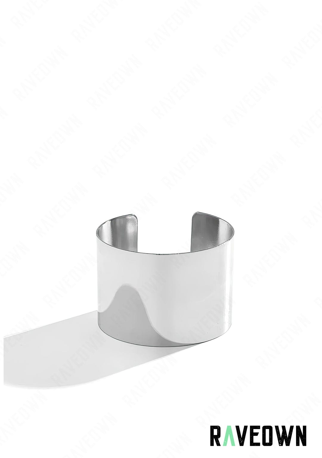 RAVEOWN | Bracelet Manchette Argenté | MOON SILVER Petit
