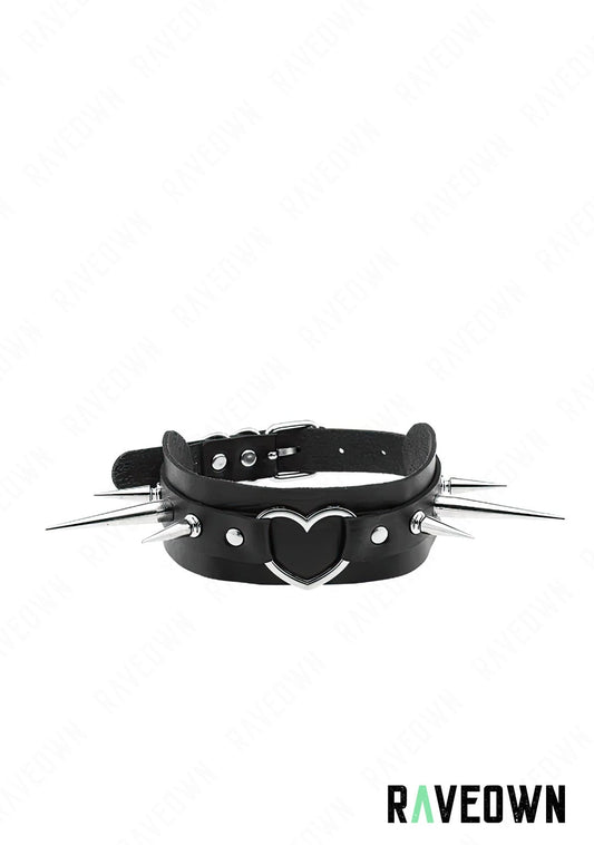 Collier Harnais Cœur | Sm-Rave