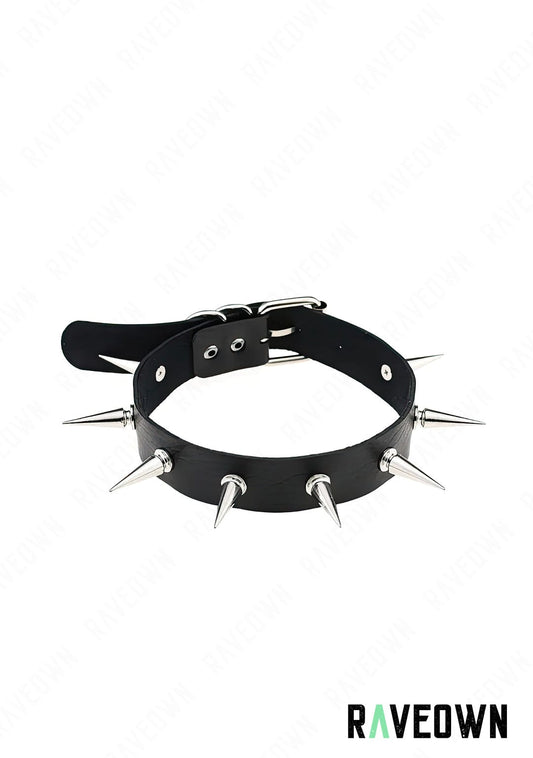 Collier Harnais Femme à Pics | Sm-Rave