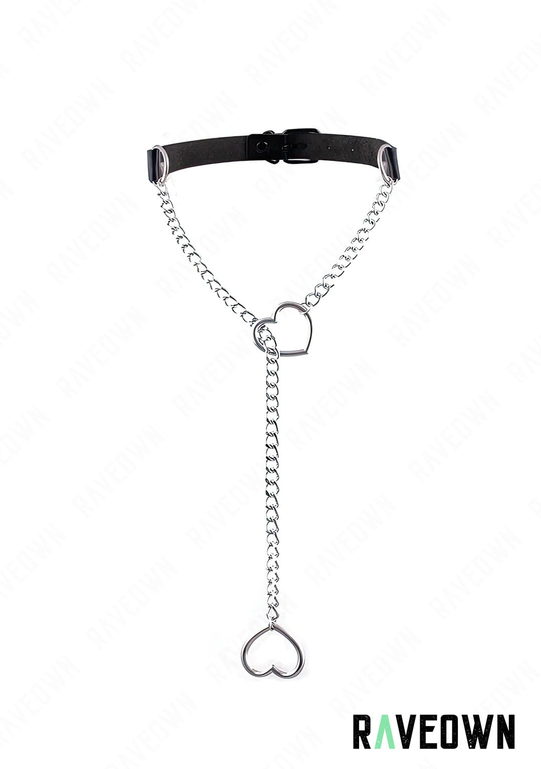 RAVEOWN | Collier Plaisir à serrer cœur | RÆVEN Argenté color