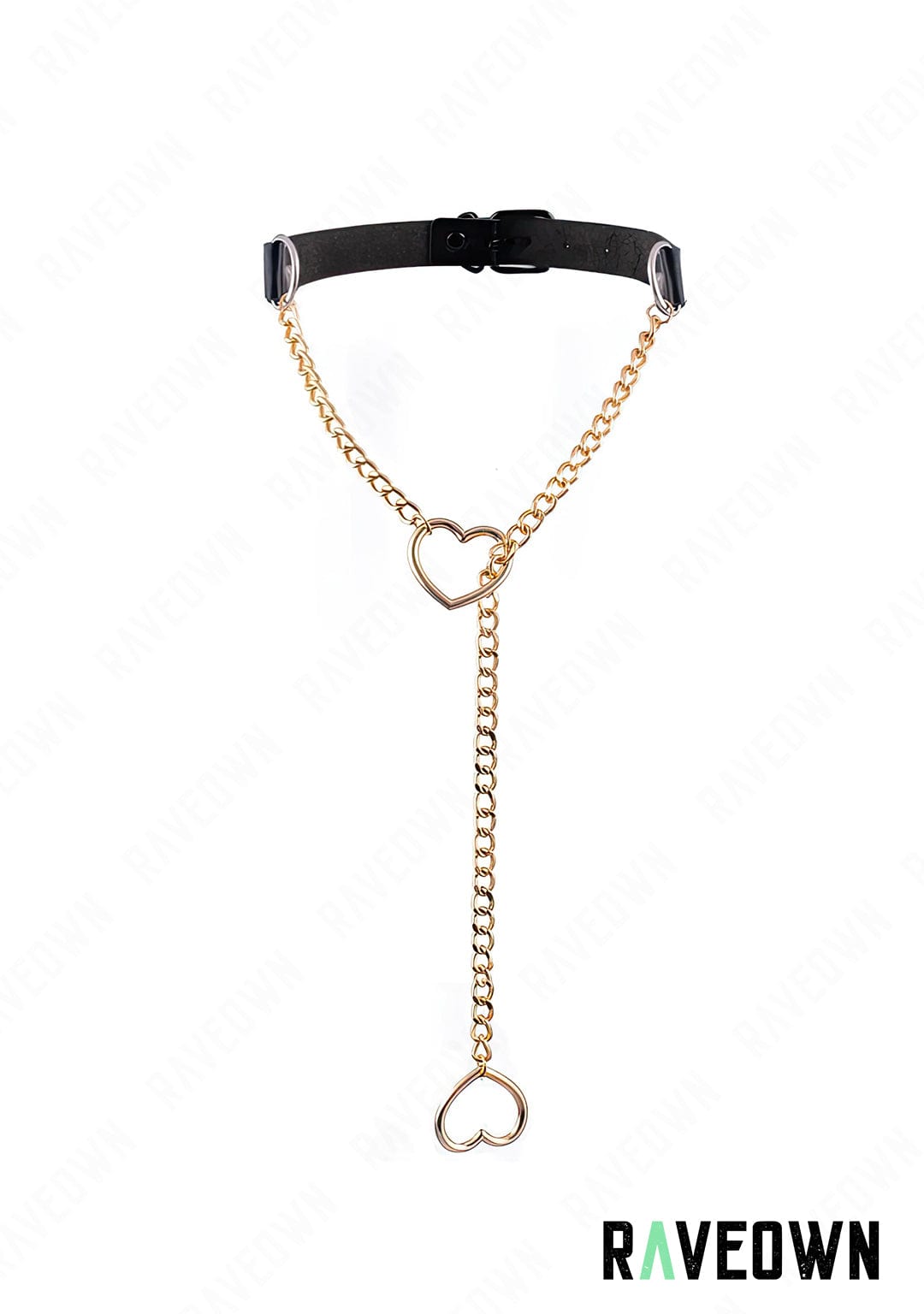 RAVEOWN | Collier Plaisir à serrer cœur | RÆVEN Doré color