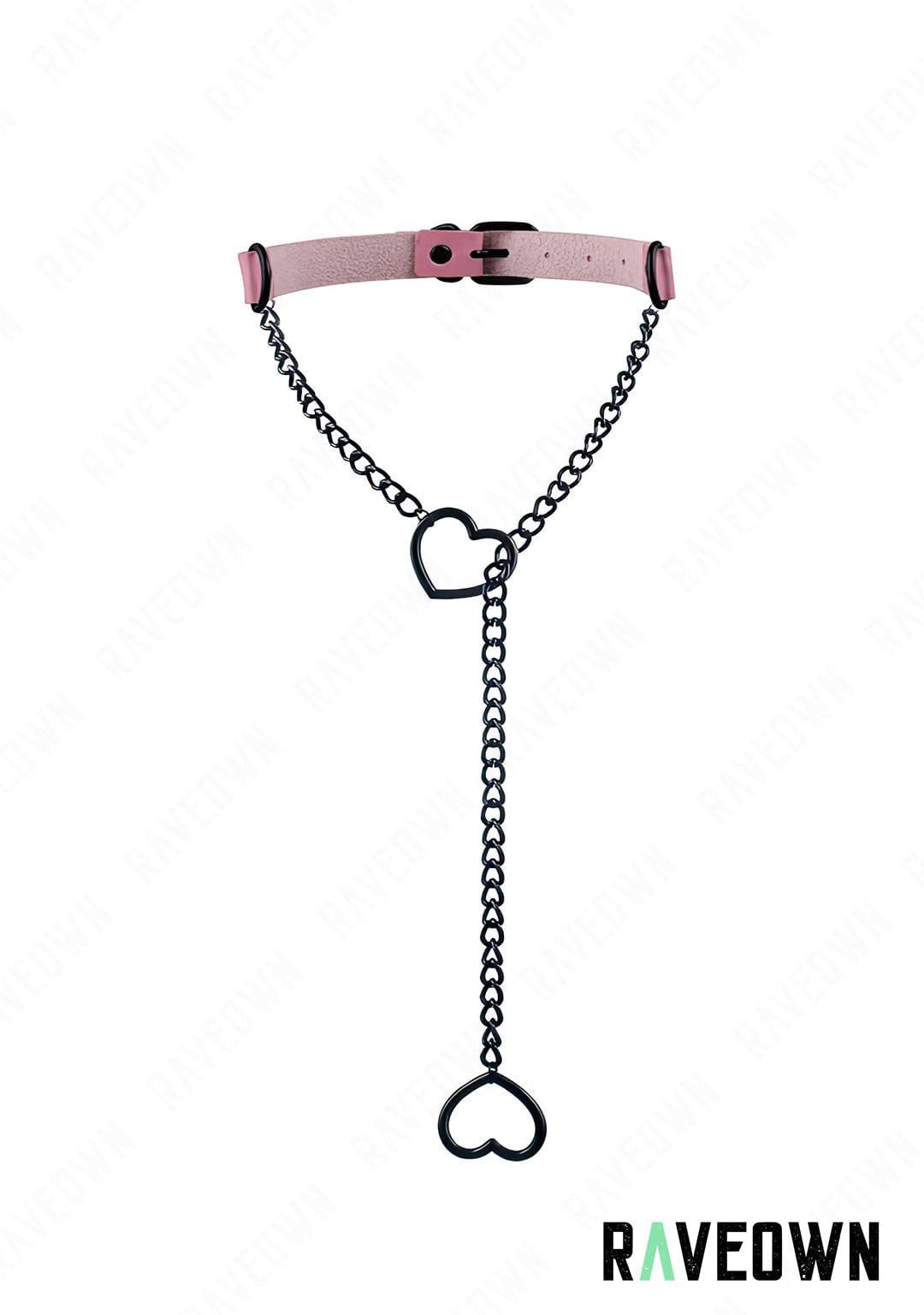 RAVEOWN | Collier Plaisir à serrer cœur | RÆVEN Rose