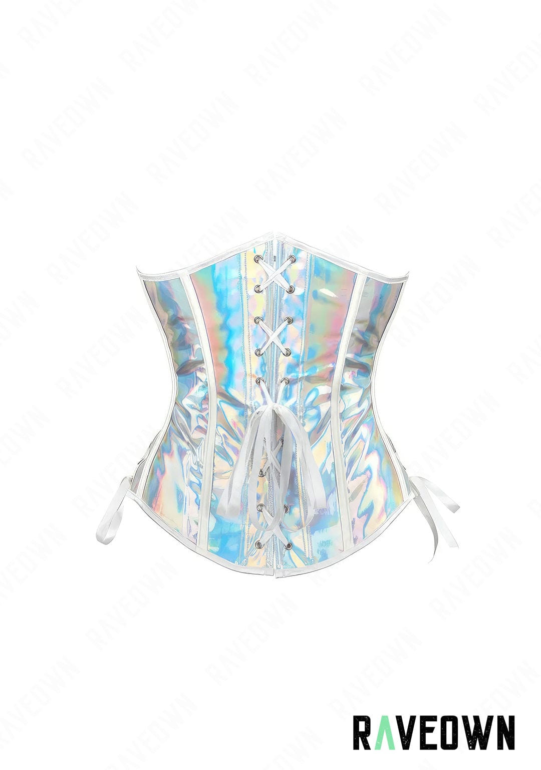 RAVEOWN | Corset | MOON SILVER Holo