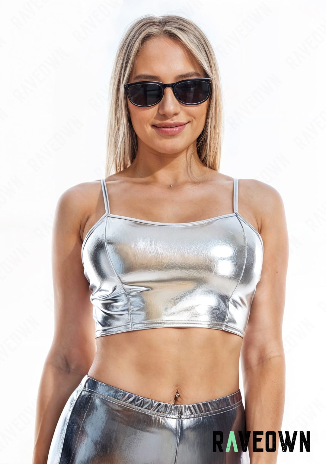 Crop Top à bretelles | MOON SILVER