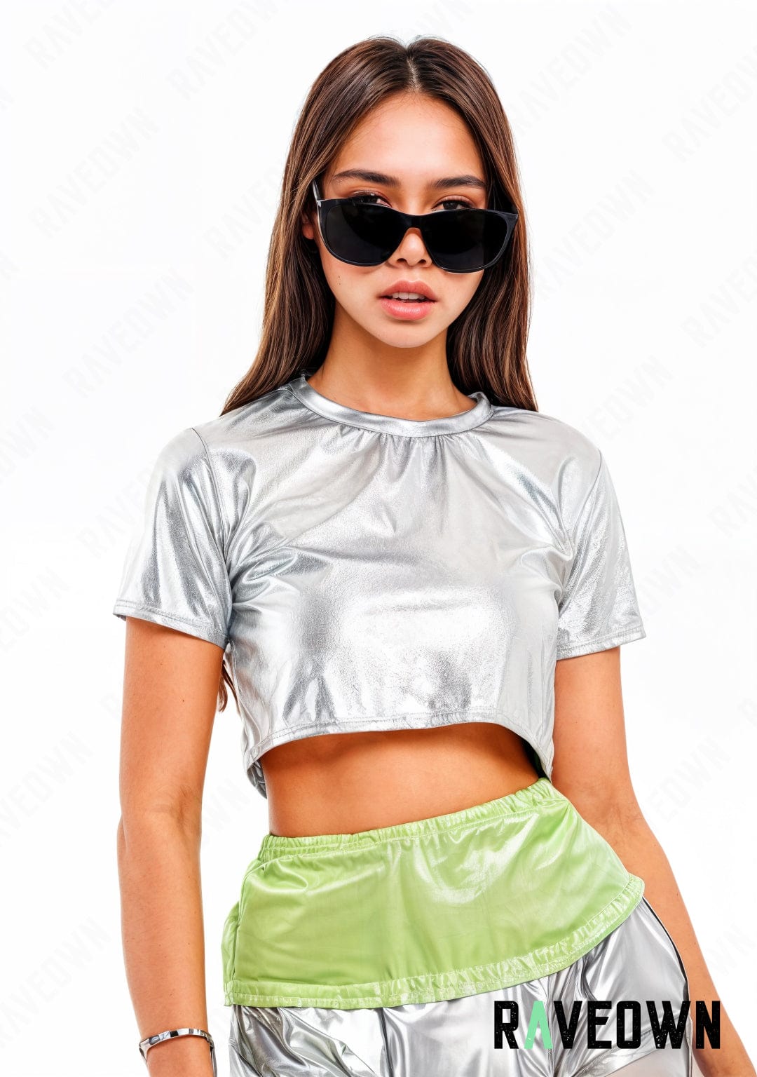 Crop Top Argent | MOON SILVER
