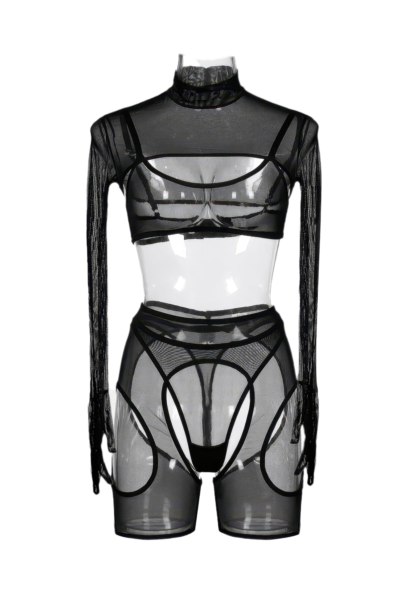 RAVEOWN | Ensemble Lingerie et Boléro | MUZISKAT