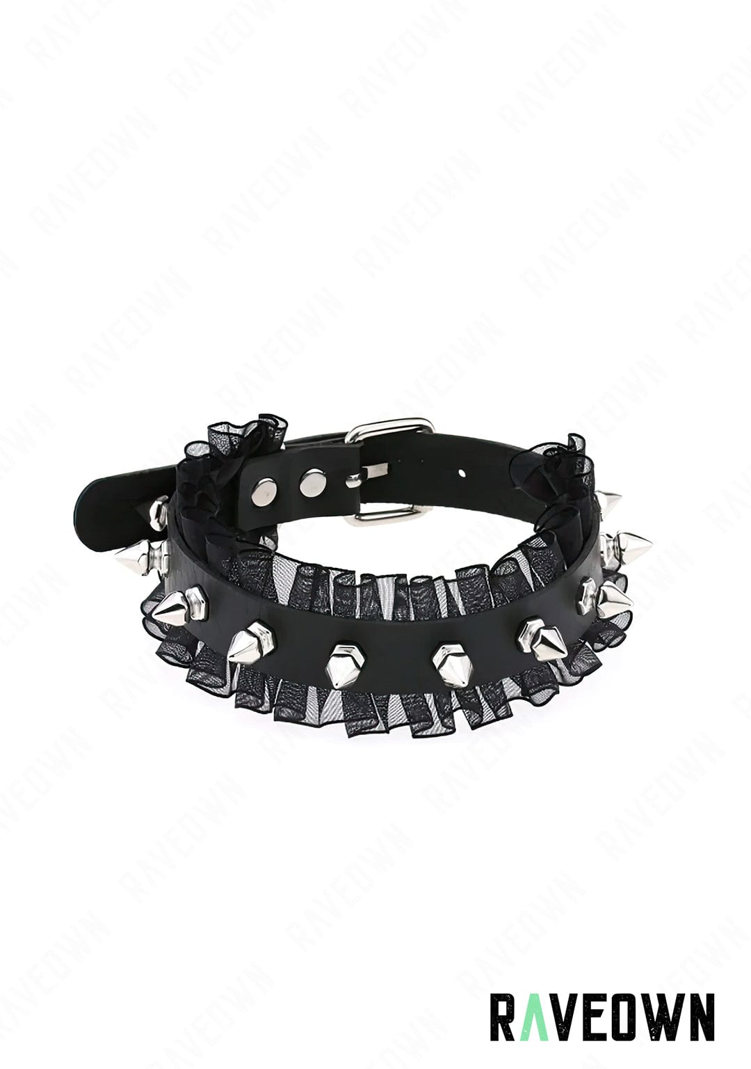 Harnais Cou Dentelle & Pics | Sm-Rave