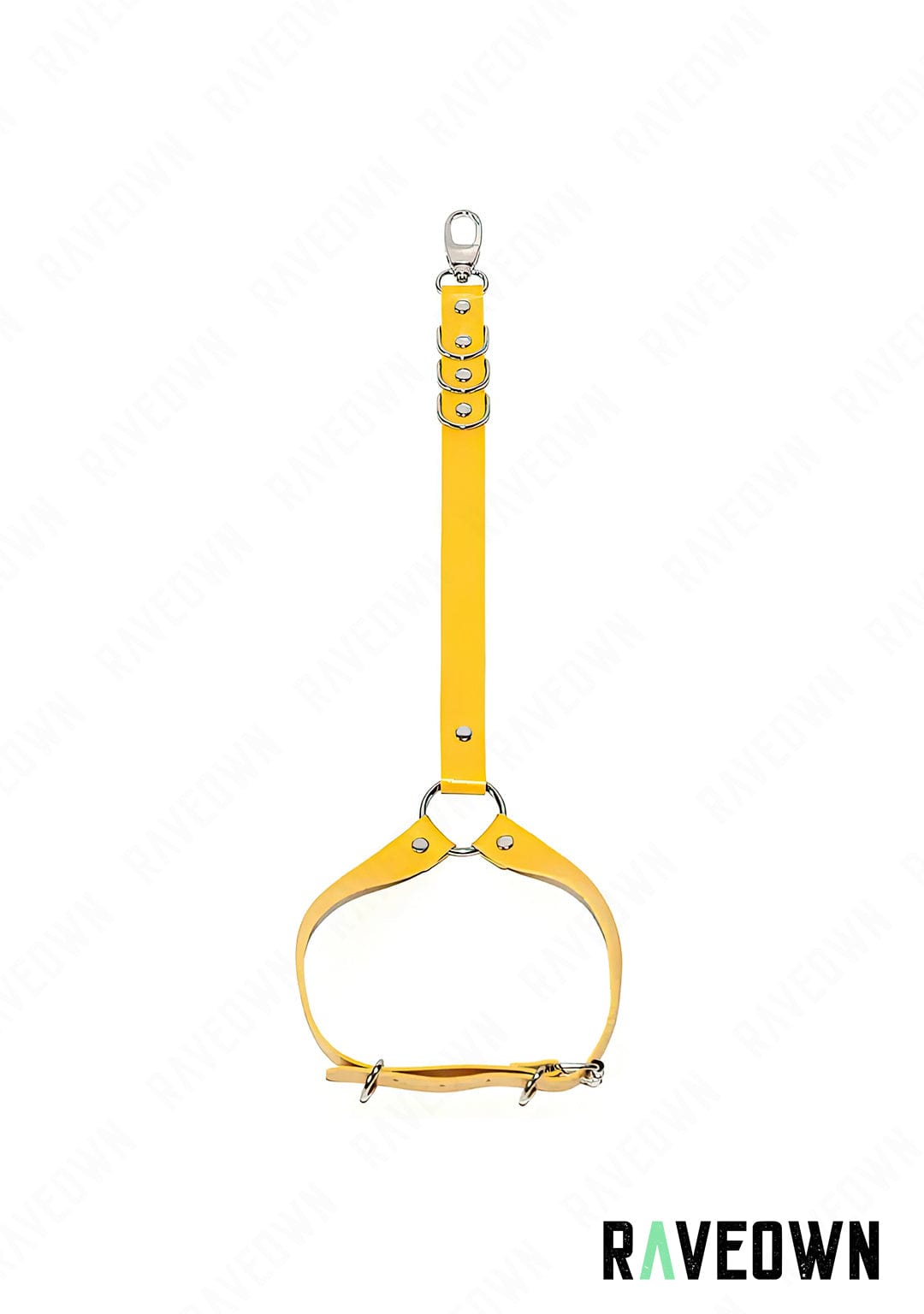 RAVEOWN | Harnais Jambe Femme | Sm-Rave Jaune