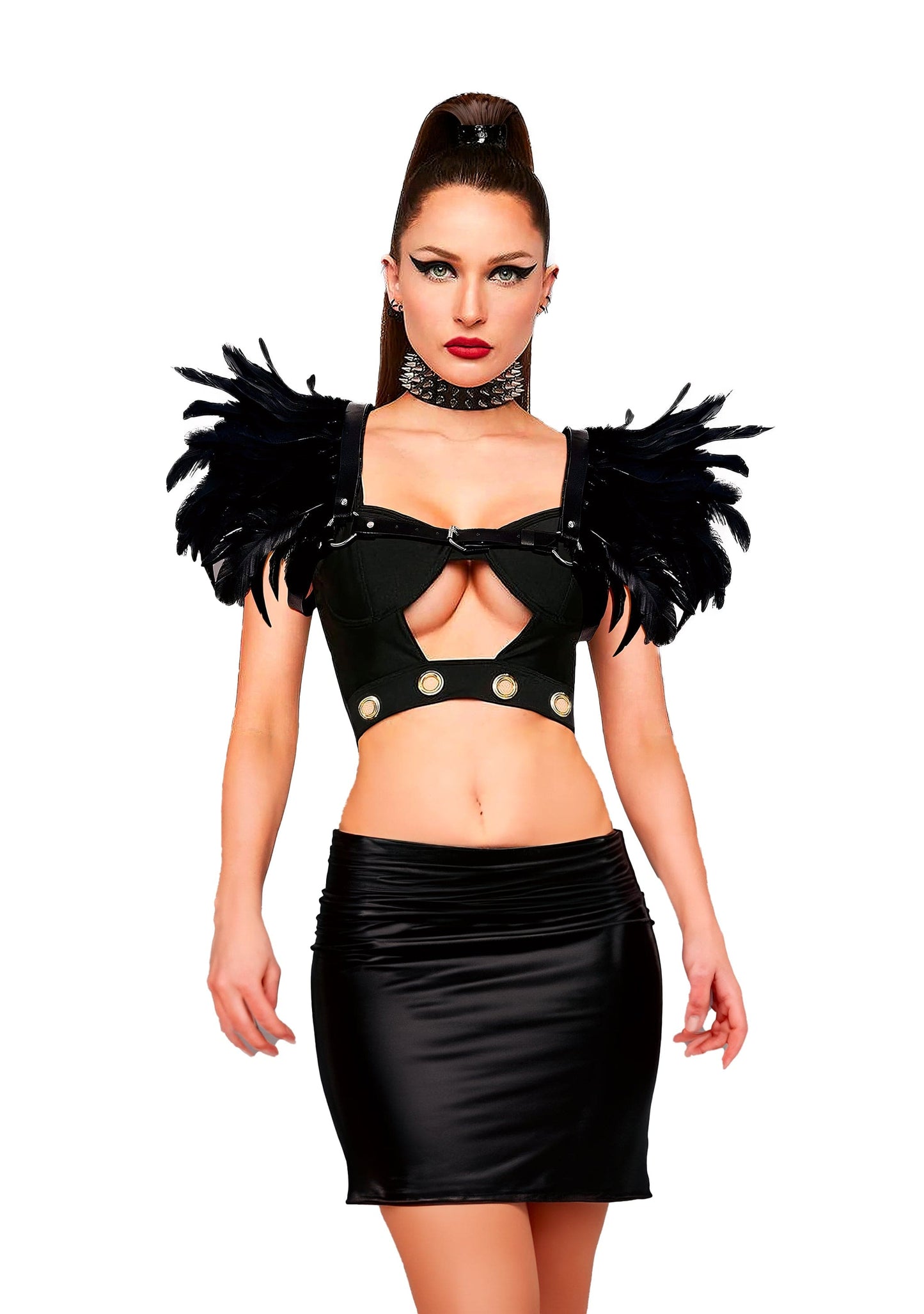 RAVEOWN | Harnais Plume | RavenGlow Noir