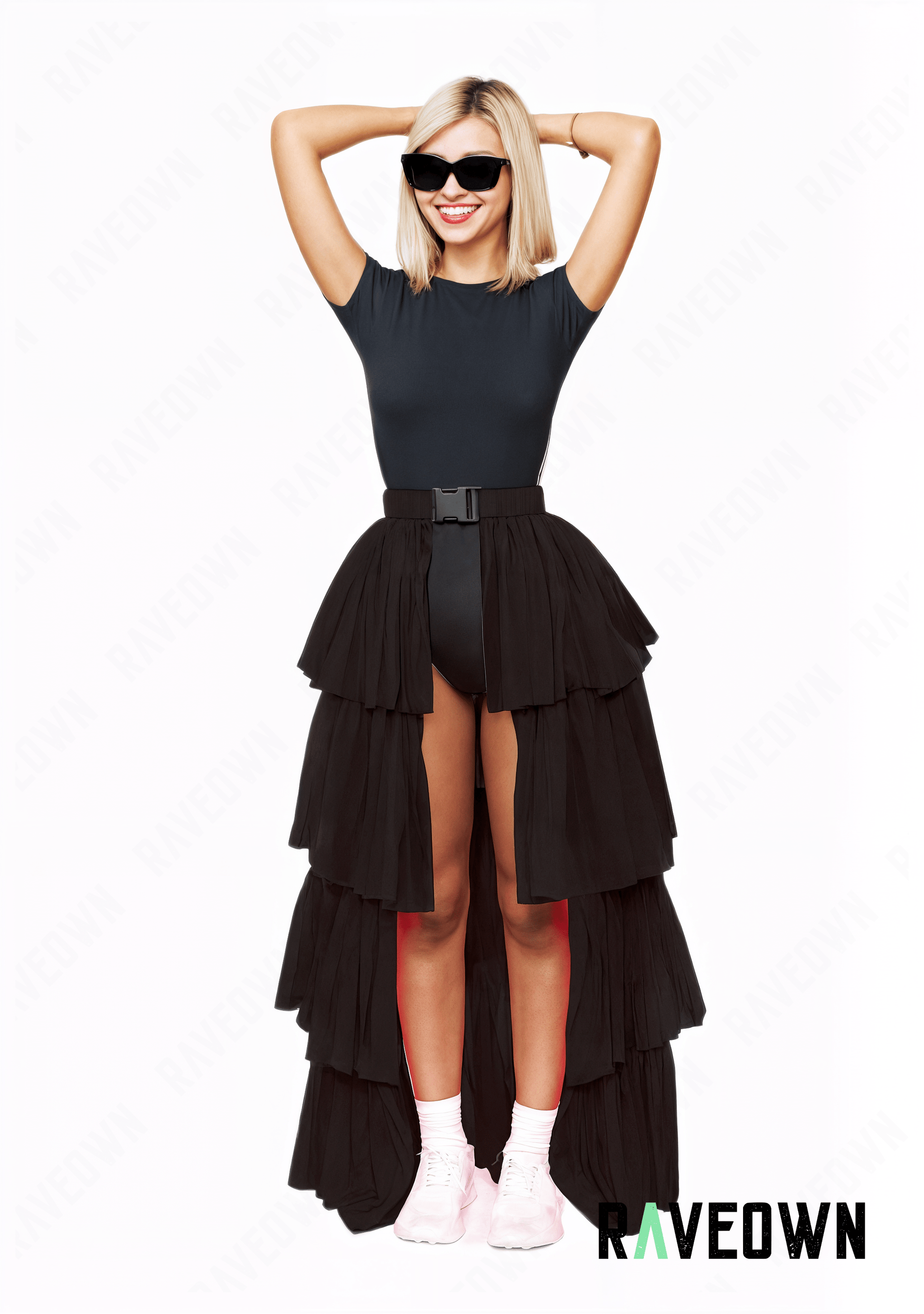 RAVEOWN | Jupe Festival Tutu | HighFest Noir / Unique