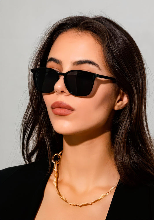 Lunettes de Soleil Carrées Vintage