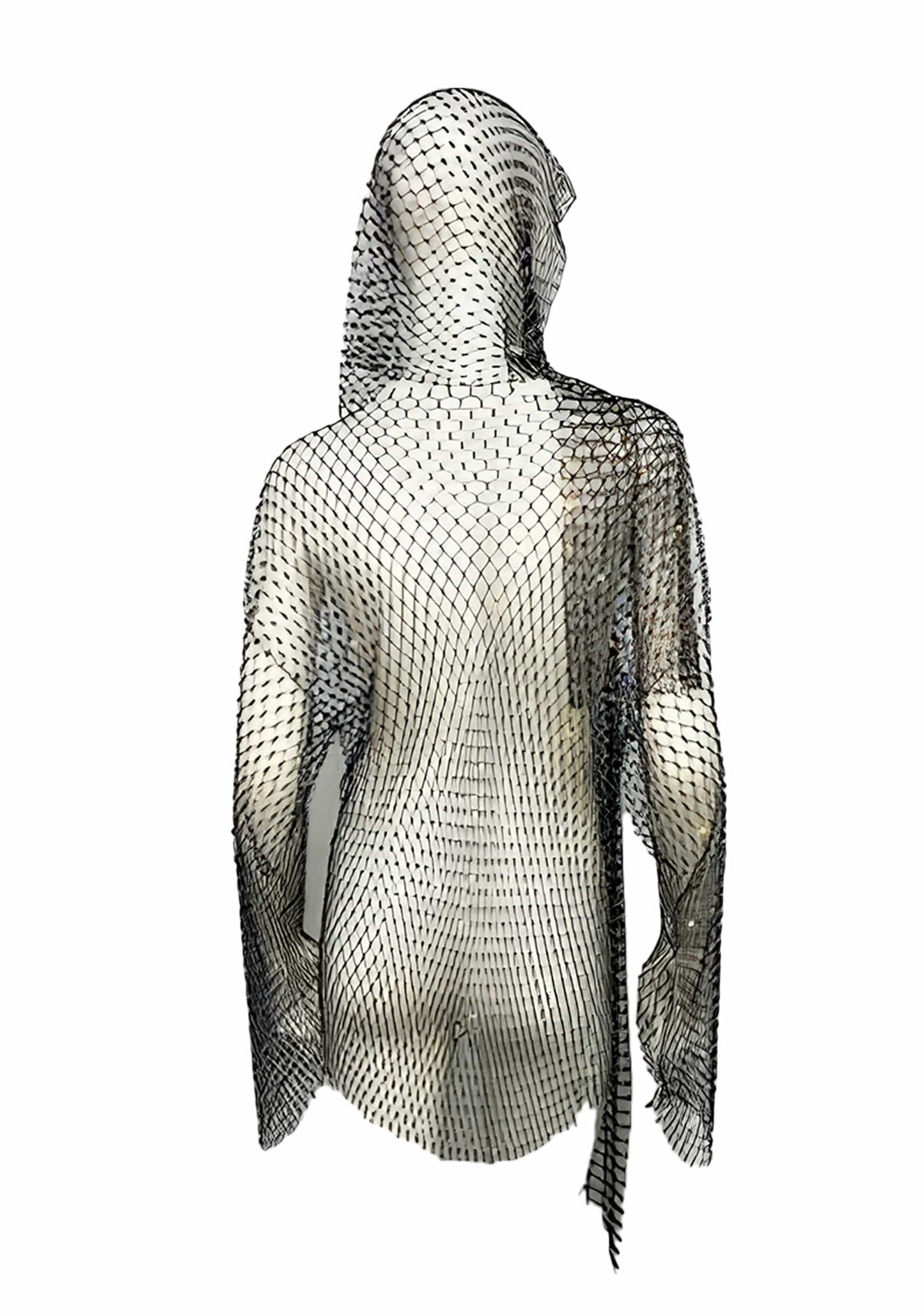 RAVEOWN | Robe Miroir de Cristal Éthérée