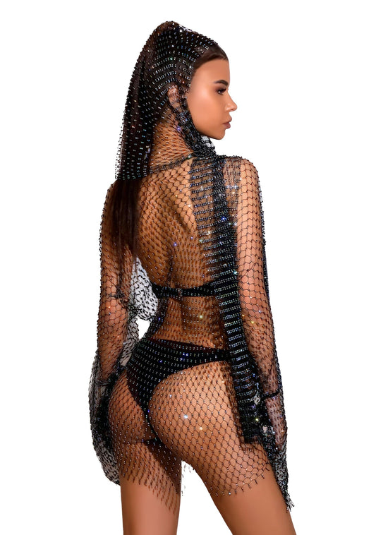 Robe Miroir de Cristal Éthérée