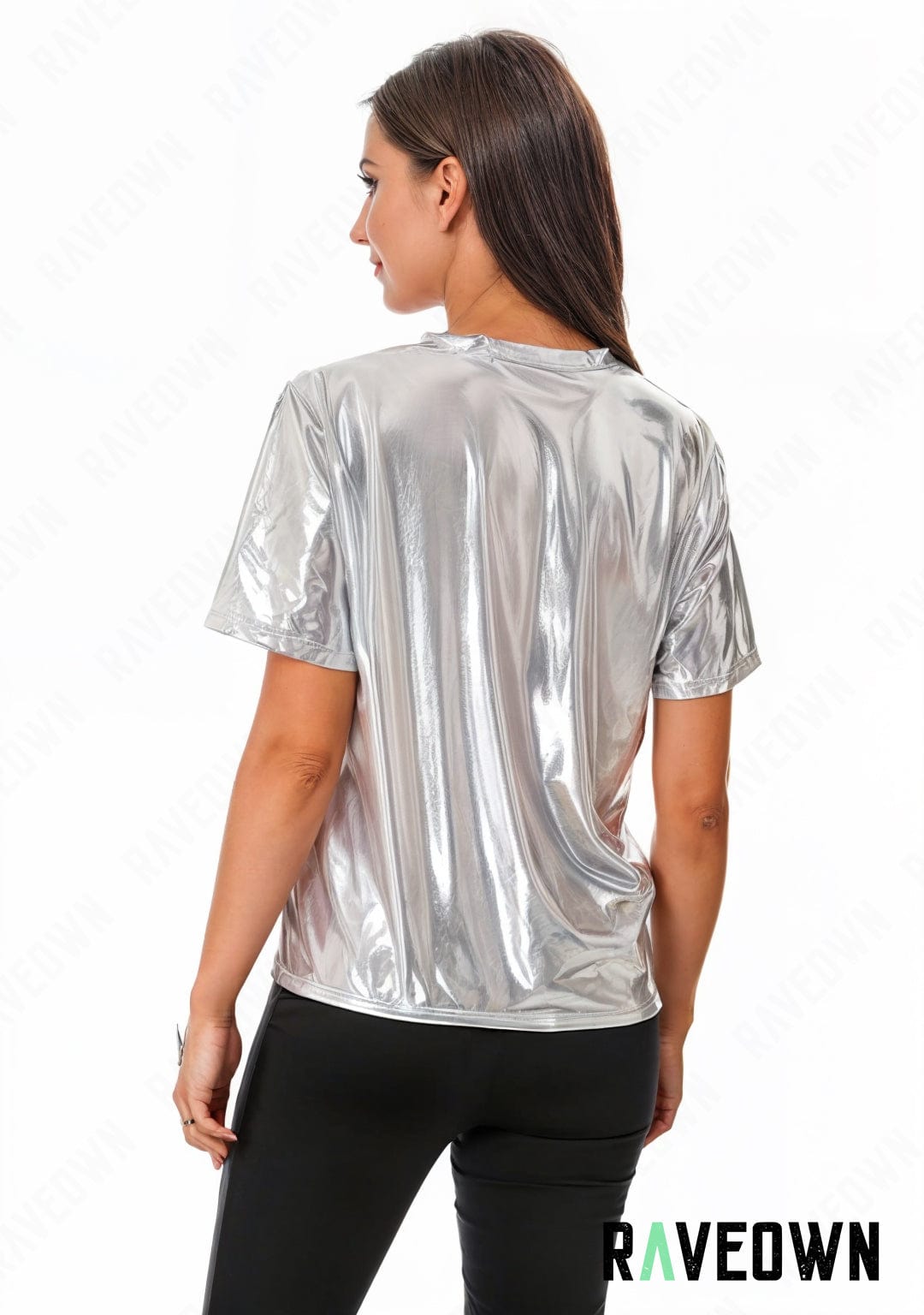 RAVEOWN | T-shirt Argent o2 | MOON SILVER