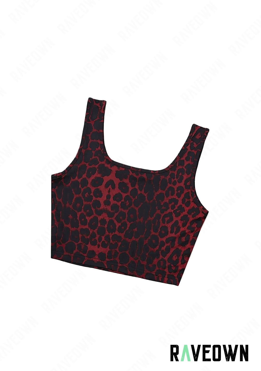 RAVEOWN | Top Fauve Festival Femme | SAUVAGE Leopard 2 / XS