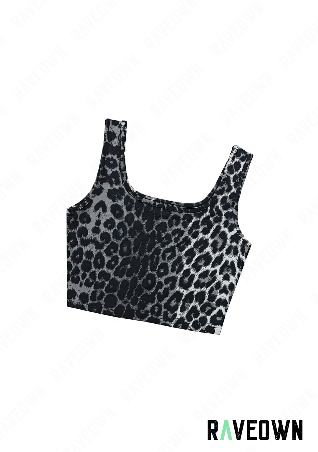 RAVEOWN | Top Fauve Festival Femme | SAUVAGE Leopard 4 / XS