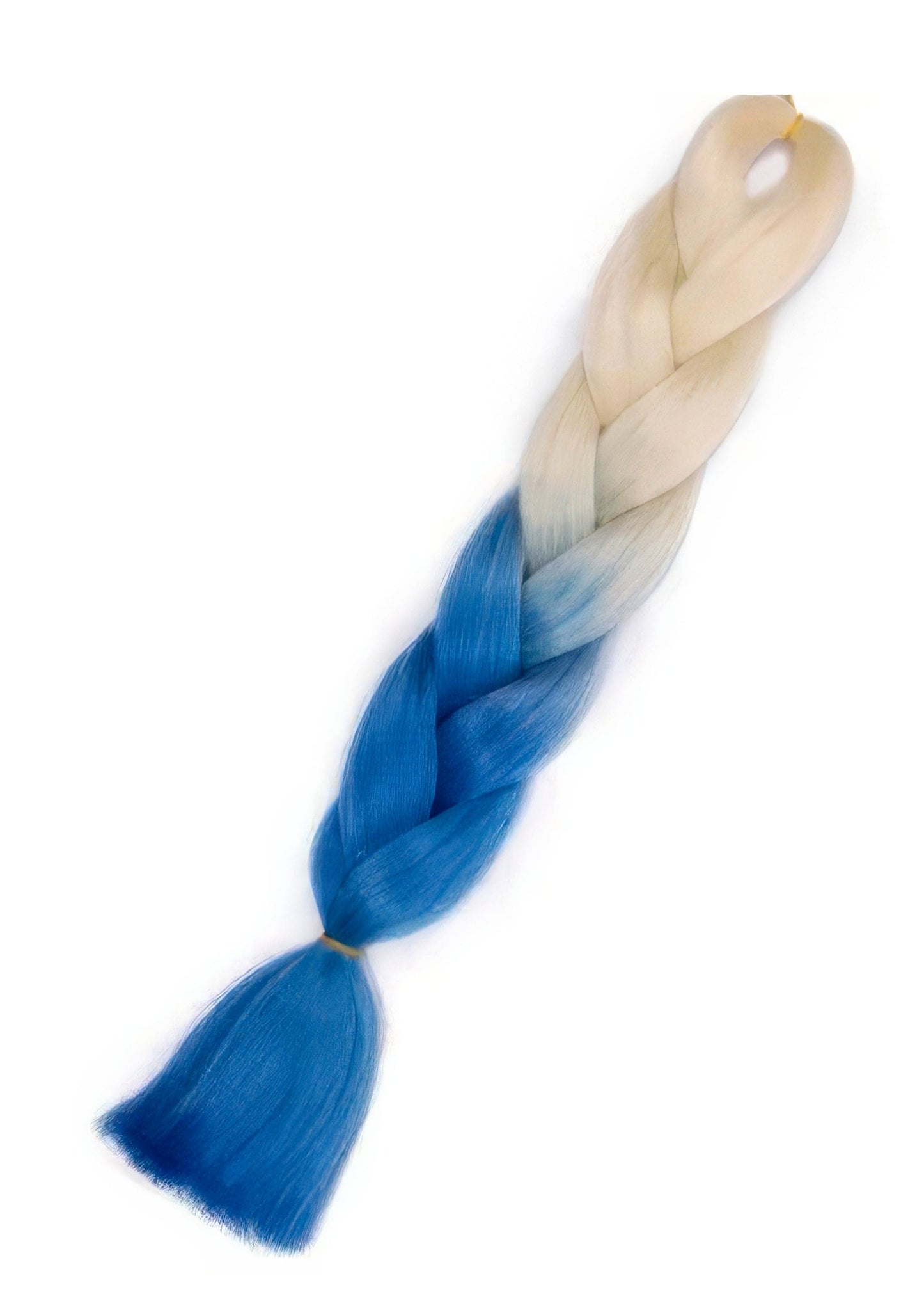 Tresse Extension | Duo Bleu et Blanc B33