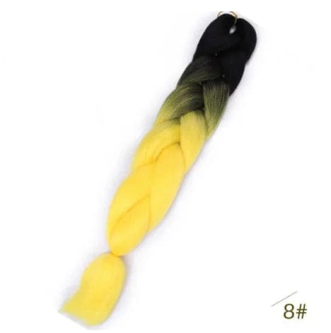 Tresse Extension | Duo Jaune et Noir