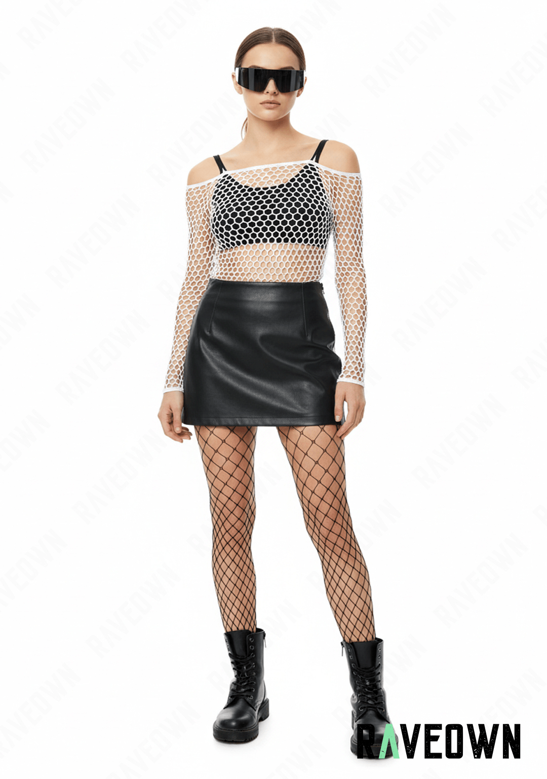 Top Résille Blanc | CLEARITY