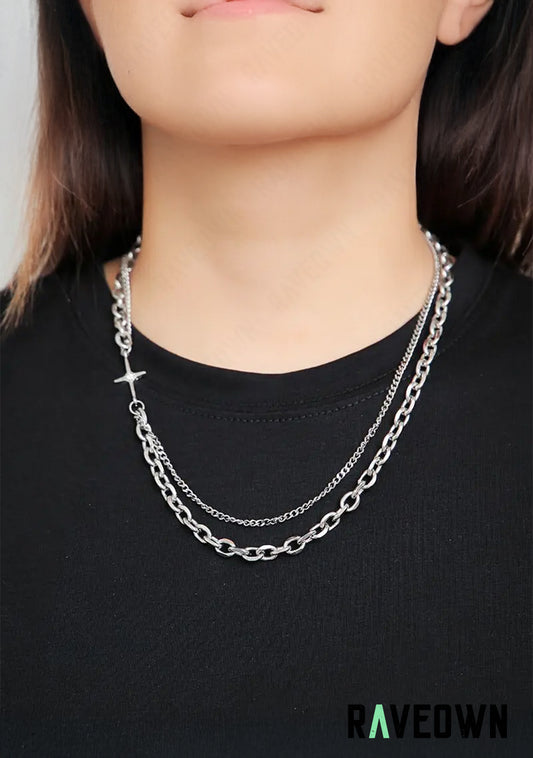 Collier Multi Chaîne Stars | Nektra