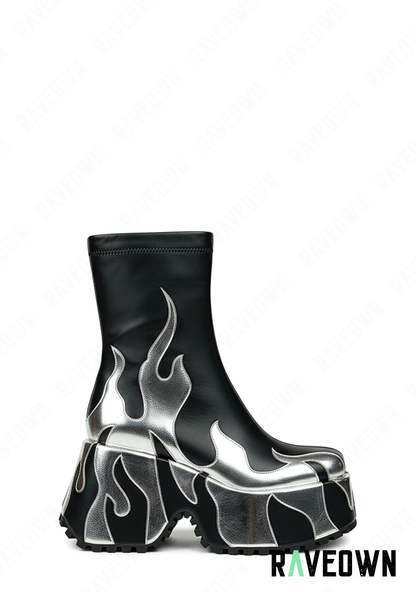 Bottine Flamme | ExtraRave