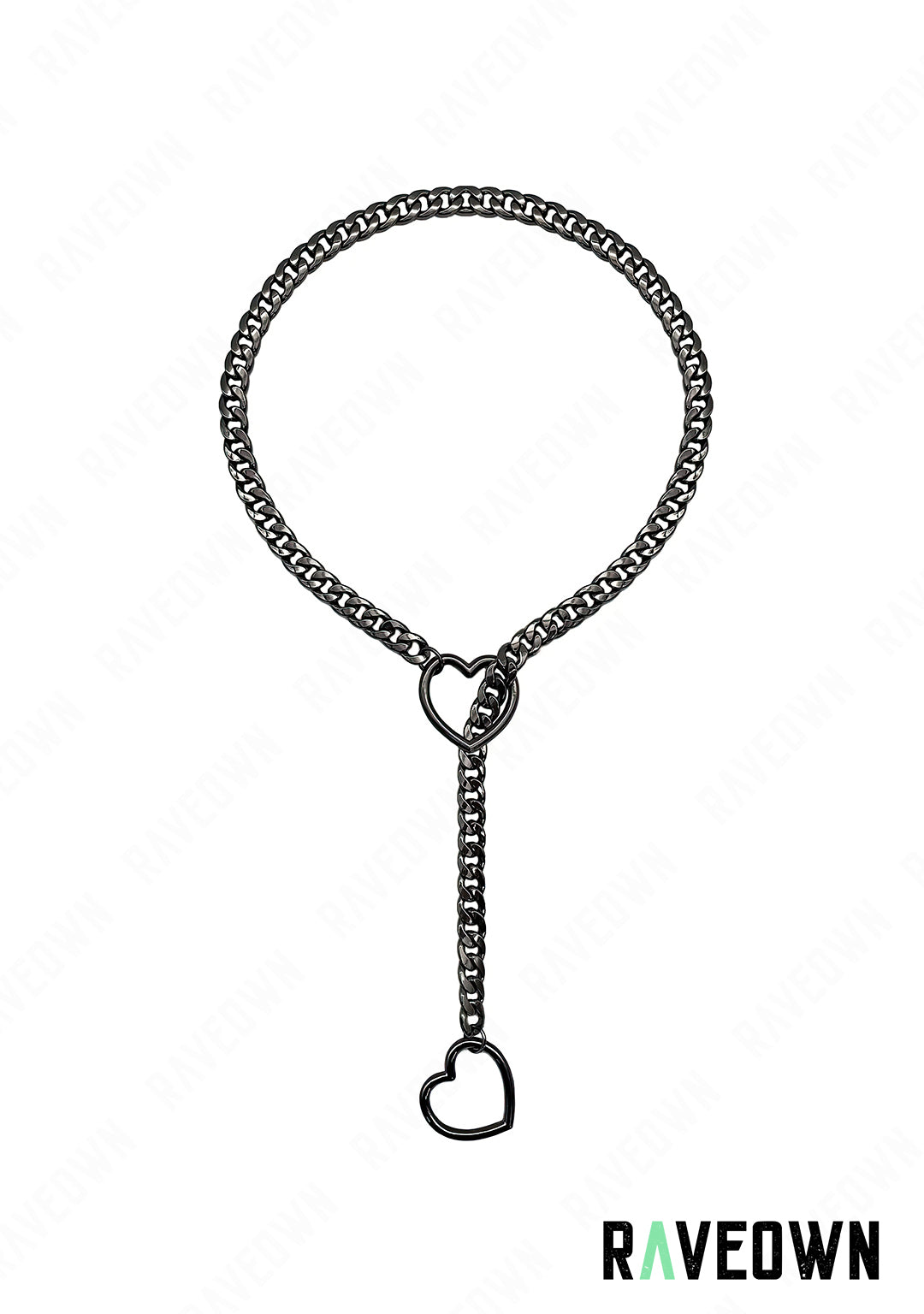 Collier Chaîne à Serrer Cœur | RÆVEN