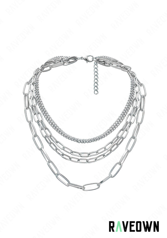 Collier Multi Chaînes Métal | RÆVEN