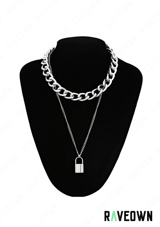 Collier Chaîne & Cadenas | Nektra