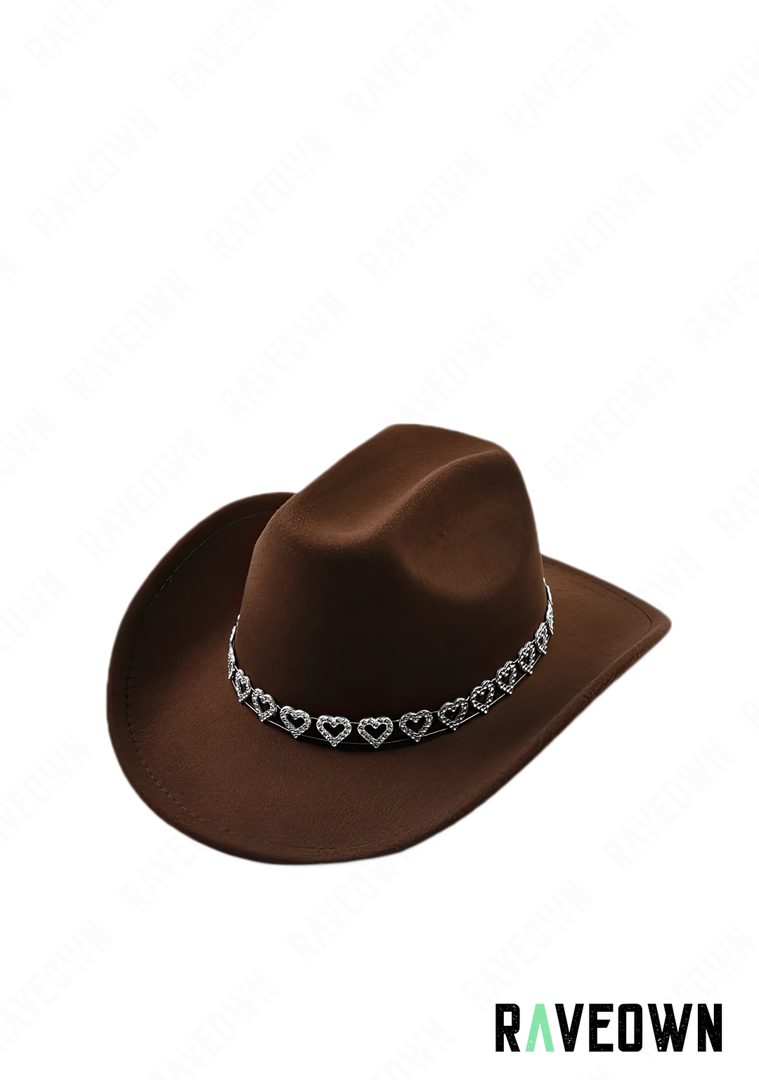 Chapeau de Cowboy Cœur | BOHO Wild West